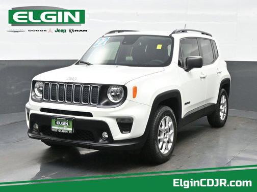 Alpine White Clearcoat 2022 Jeep Renegade Latitude