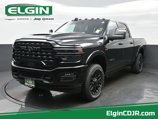 Diamond Black Crystal Pearlcoat 2026 RAM 2500 Limited Crew Cab 4x4 6'4' Box