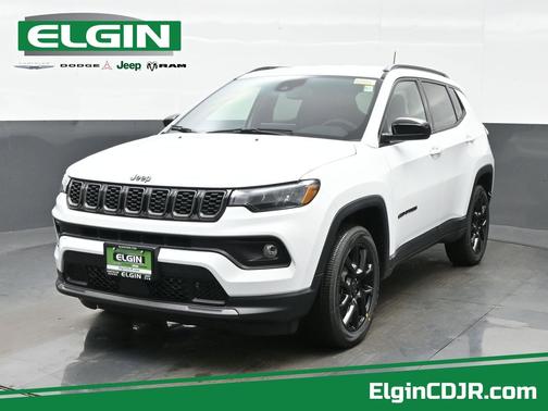 Bright White Clearcoat 2026 Jeep Compass Latitude