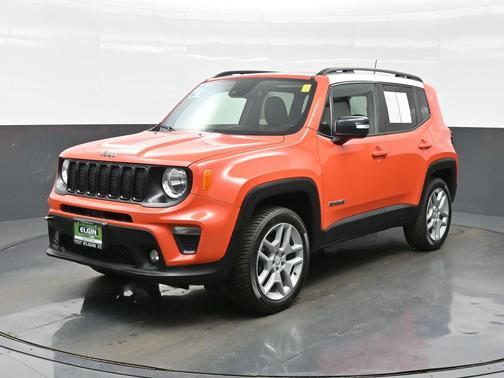 Omaha Orange Clearcoat 2021 Jeep Renegade Islander 4x4