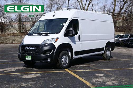 Bright White Clearcoat 2025 RAM ProMaster 3500 High Roof