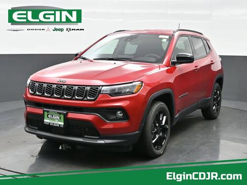 Red Hot Pearlcoat 2026 Jeep Compass Latitude