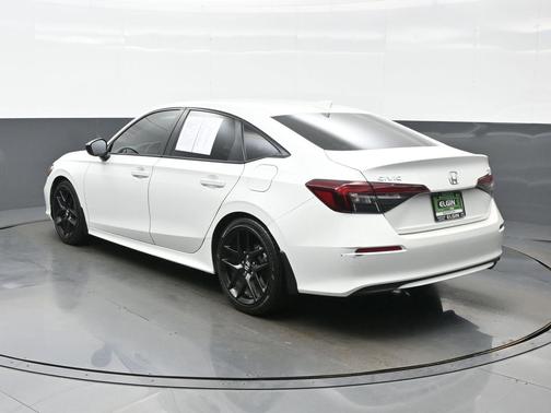 Platinum White Pearl 2025 Honda Civic Sport