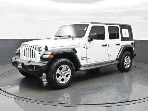 Bright White Clearcoat 2019 Jeep Wrangler Unlimited Sport