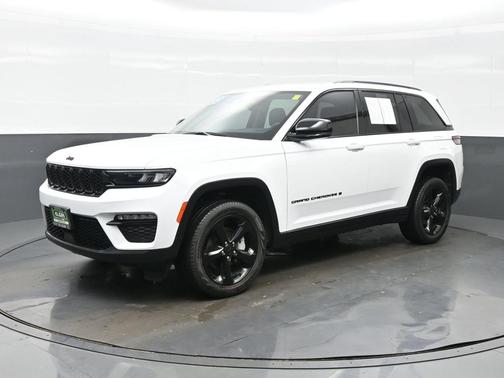 Bright White Clearcoat 2023 Jeep Grand Cherokee Limited