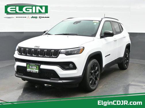 Bright White Clearcoat 2026 Jeep Compass Latitude