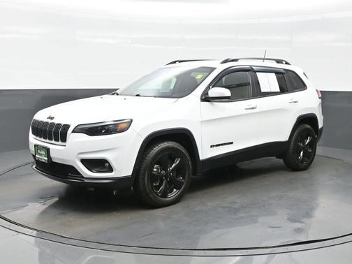 Bright White Clearcoat 2021 Jeep Cherokee Altitude