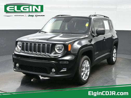 Black Clearcoat 2022 Jeep Renegade Latitude