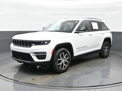 Bright White Clearcoat 2024 Jeep Grand Cherokee Limited