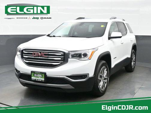 Summit White 2019 GMC Acadia SLE-2