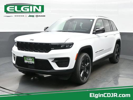 Bright White Clearcoat 2025 Jeep Grand Cherokee Altitude