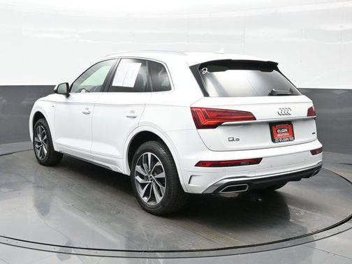 White 2023 Audi Q5 45 S line Premium Plus