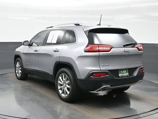 Billet Silver Metallic Clearcoat 2017 Jeep Cherokee Limited