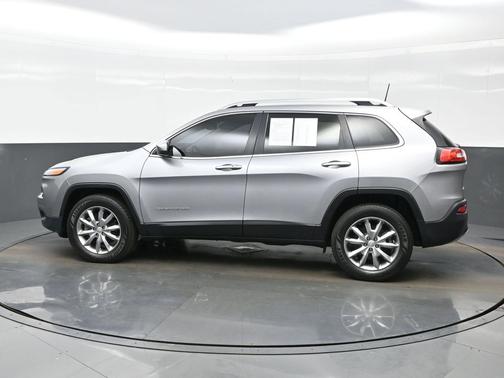 Billet Silver Metallic Clearcoat 2017 Jeep Cherokee Limited