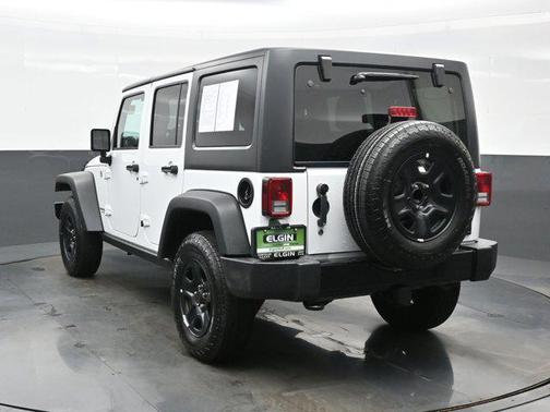 Bright White Clearcoat 2017 Jeep Wrangler Unlimited Willy Wheeler 4x4