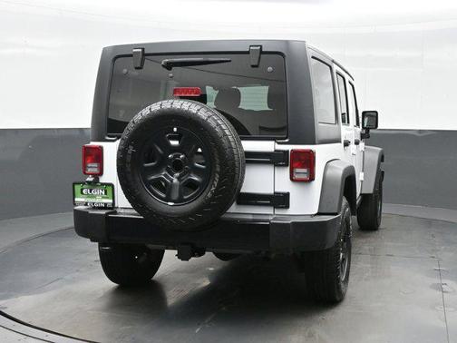 Bright White Clearcoat 2017 Jeep Wrangler Unlimited Willy Wheeler 4x4