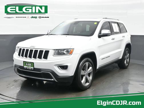 Bright White Clearcoat 2014 Jeep Grand Cherokee Limited