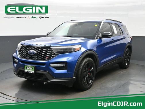 Atlas Blue Metallic 2020 Ford Explorer ST