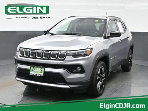 Billet Silver Metallic Clearcoat 2022 Jeep Compass Limited