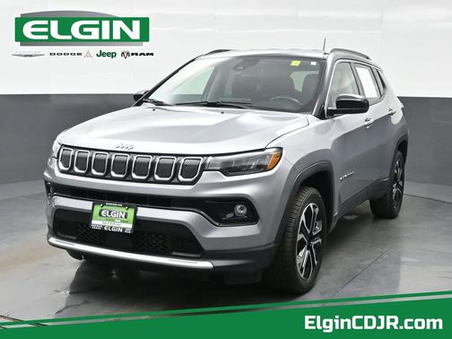 Billet Silver Metallic Clearcoat 2022 Jeep Compass Limited