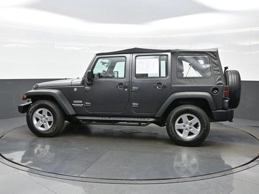 Granite Crystal Metallic Clearcoat 2016 Jeep Wrangler Unlimited Sport