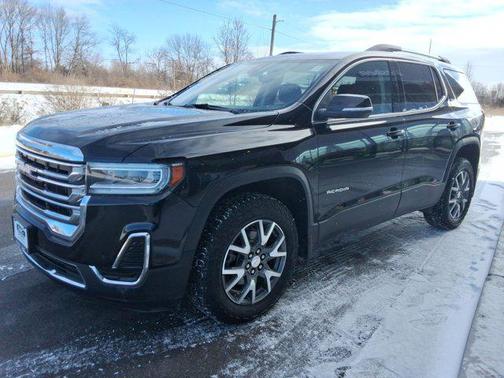 Ebony Twilight Metallic 2022 GMC Acadia AWD SLE