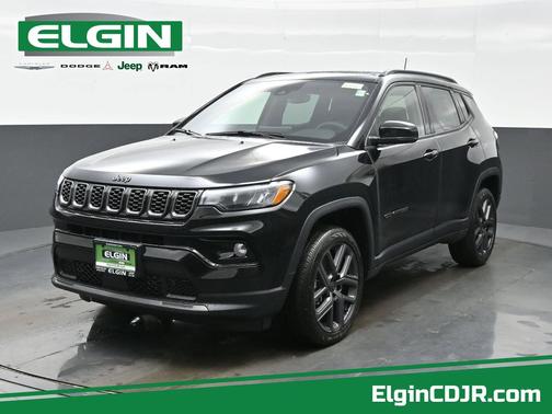 Diamond Black Crystal Pearlcoat 2026 Jeep Compass Limited