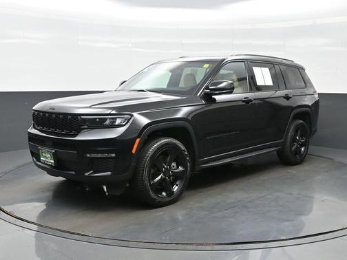 Diamond Black Crystal Pearlcoat 2024 Jeep Grand Cherokee L Limited
