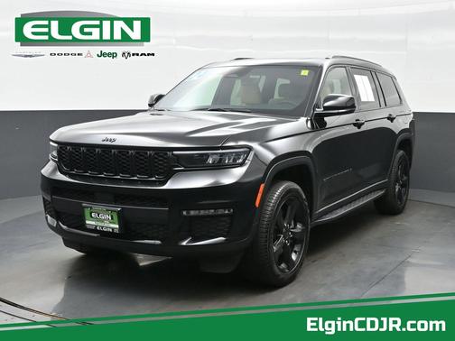 Diamond Black Crystal Pearlcoat 2024 Jeep Grand Cherokee L Limited