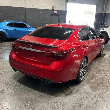 Red 2019 INFINITI Q50 3.0t RED SPORT 400