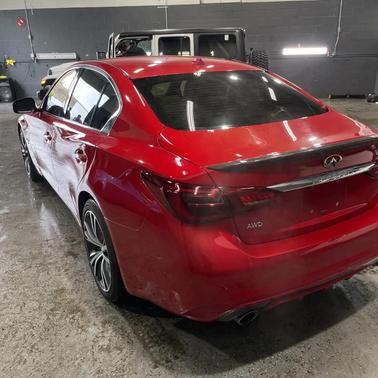 Red 2019 INFINITI Q50 3.0t RED SPORT 400