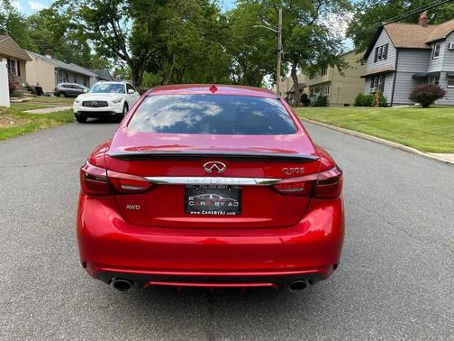 Red 2019 INFINITI Q50 3.0t RED SPORT 400