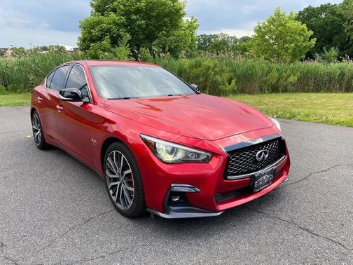 Red 2019 INFINITI Q50 3.0t RED SPORT 400