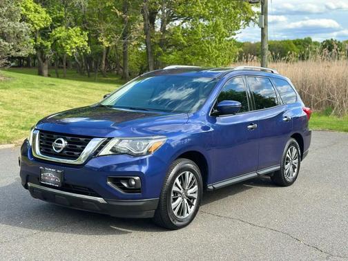 Blue 2020 Nissan Pathfinder SL 4WD