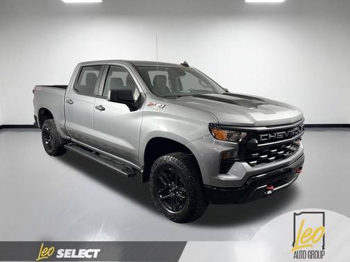 Sterling Gray Metallic 2023 Chevrolet Silverado 1500 Custom Trail Boss