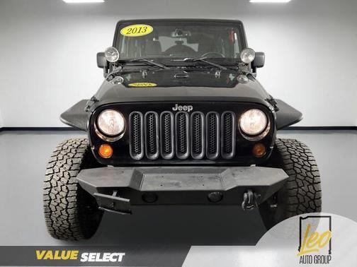 Black Clearcoat 2013 Jeep Wrangler Sahara