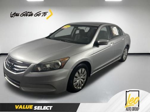 Alabaster Silver Metallic 2012 Honda Accord LX