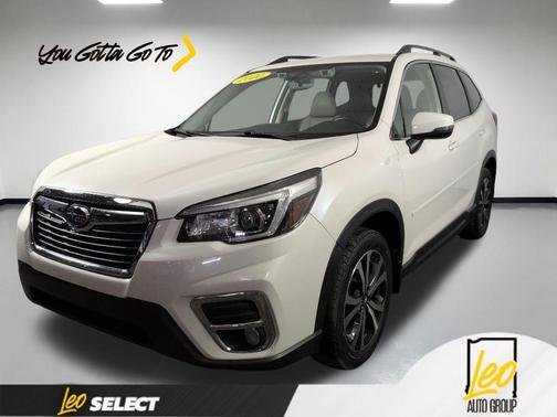 Crystal White Pearl 2020 Subaru Forester Limited