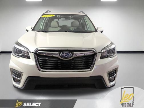 Crystal White Pearl 2020 Subaru Forester Limited
