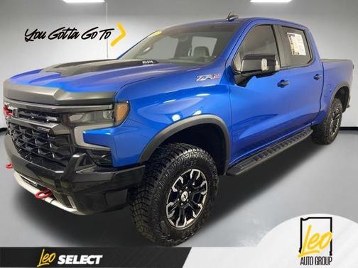 Glacier Blue Metallic 2023 Chevrolet Silverado 1500 ZR2