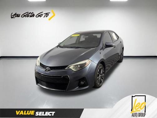 Slate Metallic 2015 Toyota Corolla S Plus