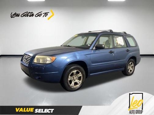 Newport Blue Pearl 2007 Subaru Forester 2.5X