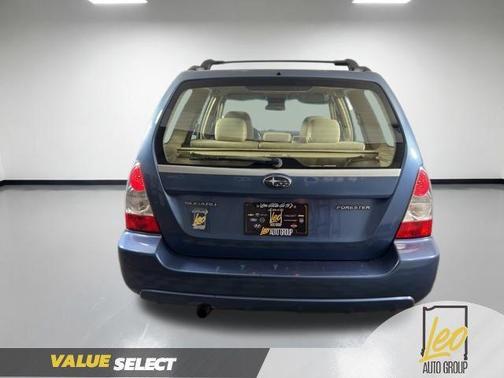 Newport Blue Pearl 2007 Subaru Forester 2.5X