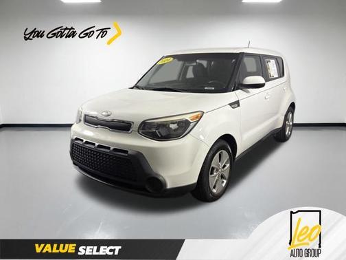Clear White 2014 Kia Soul Base