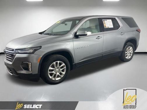 Sterling Gray Metallic 2023 Chevrolet Traverse LS