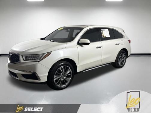 White Diamond Pearl 2017 Acura MDX 3.5L w/Technology Package