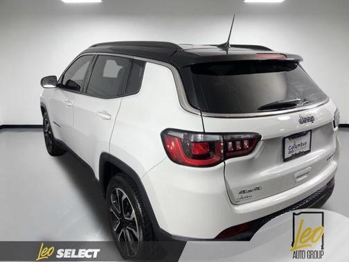 Bright White Clearcoat 2023 Jeep Compass Limited