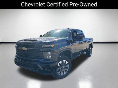 Dark Ash Metallic 2024 Chevrolet Silverado 2500 Custom