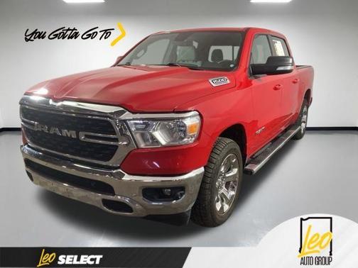 Flame Red Clearcoat 2022 RAM 1500 Big Horn
