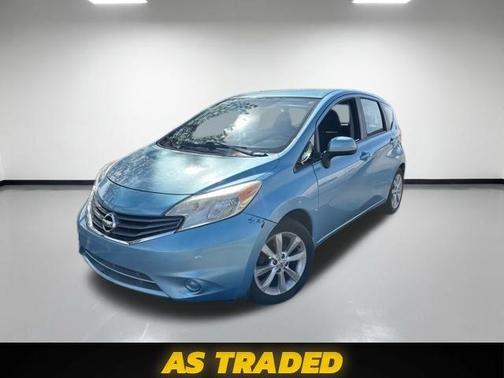 Morningsky Blue Metallic 2014 Nissan Versa Note S Plus